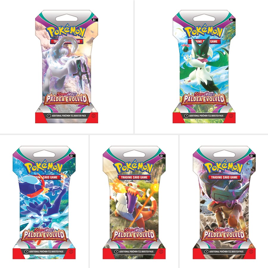 Pokémon S&V Paldea Evolved Blister Pack