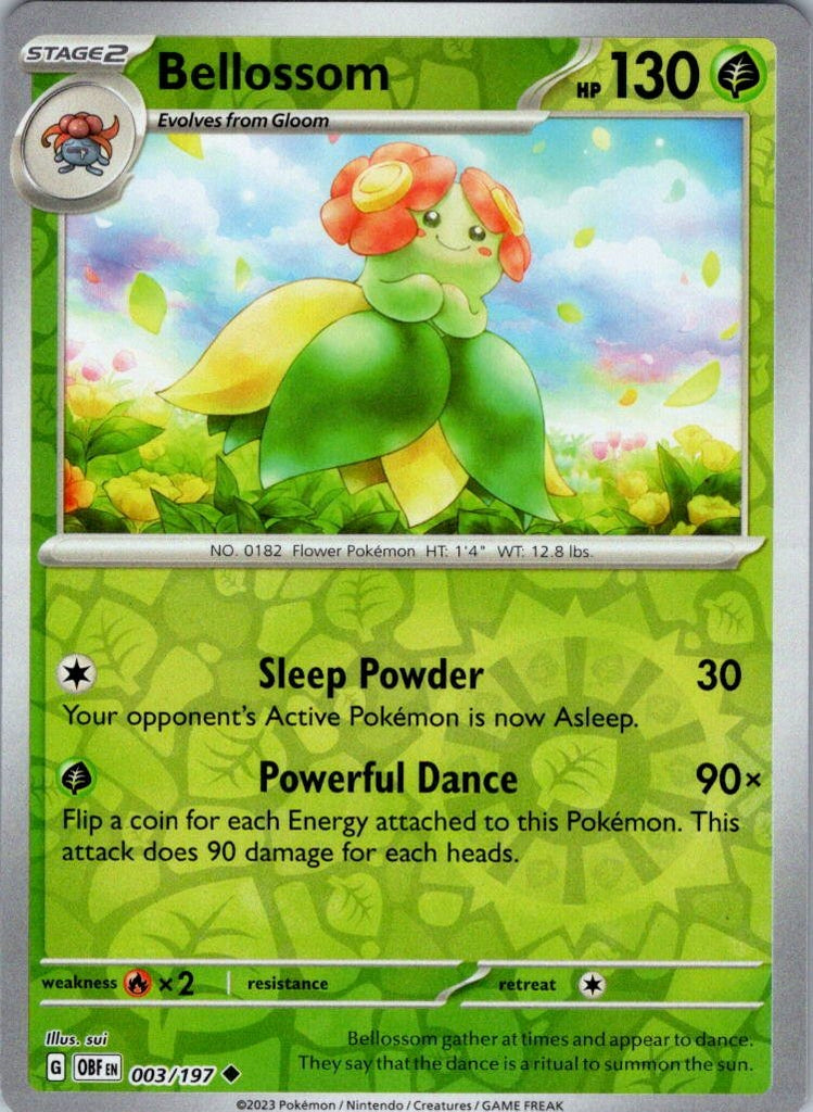SV03: Obsidian Flames #003/197 Bellossom