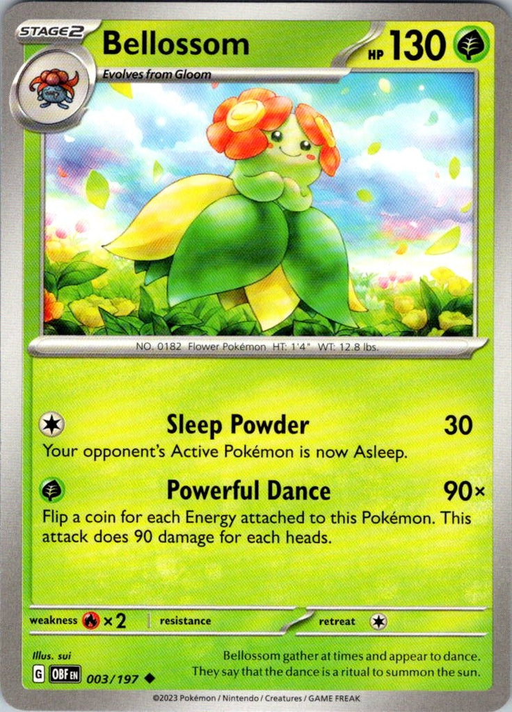 SV03: Obsidian Flames #003/197 Bellossom