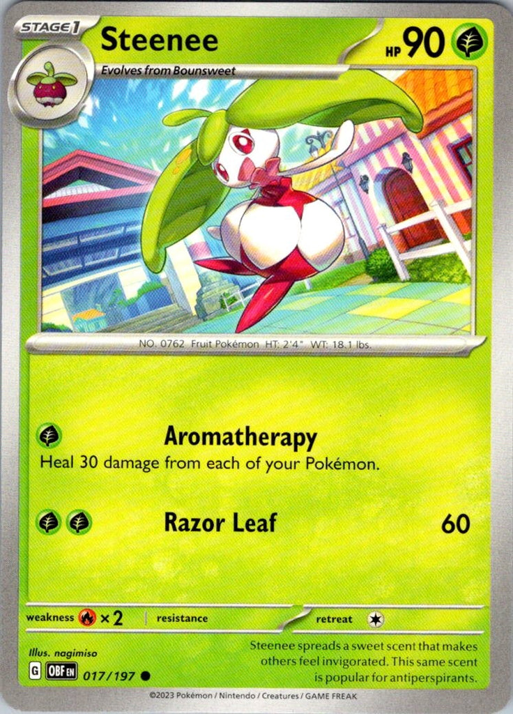 SV03: Obsidian Flames #017/197 Steenee