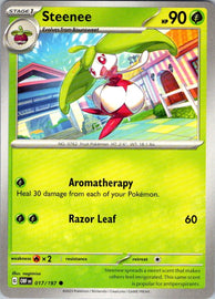 SV03: Obsidian Flames #017/197 Steenee