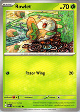 Load image into Gallery viewer, SV03: Obsidian Flames #013/197 Rowlet