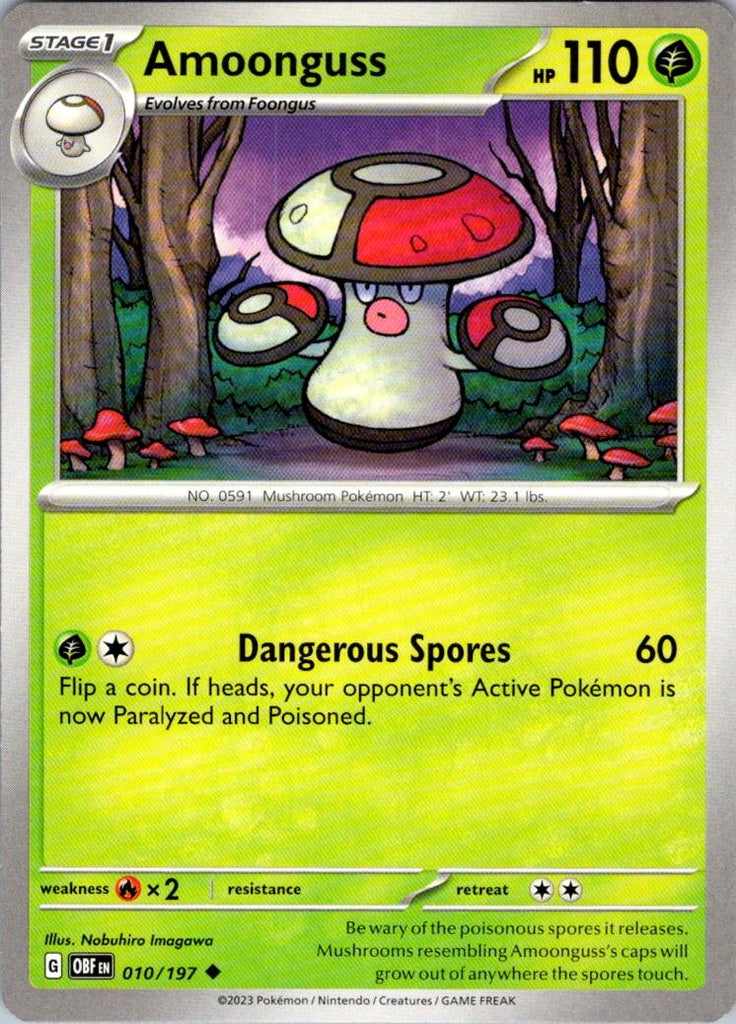 SV03: Obsidian Flames #010/197 Amoonguss