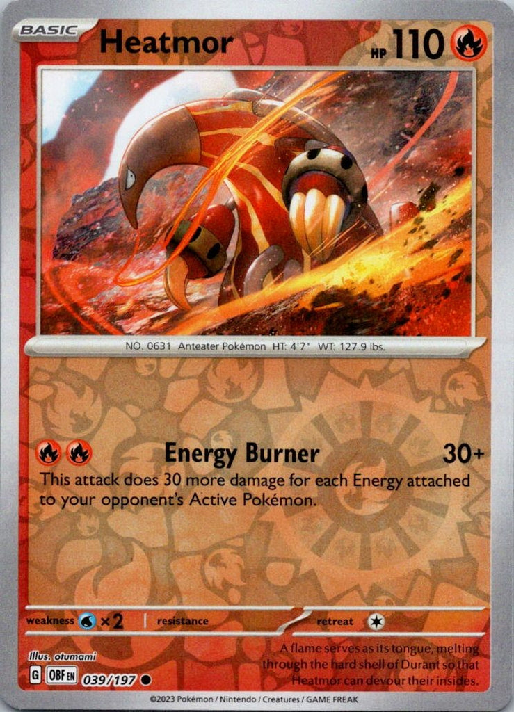 SV03: Obsidian Flames #039/197 Heatmor