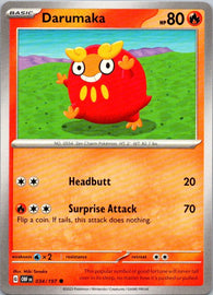 SV03: Obsidian Flames #034/197 Darumaka