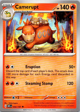Load image into Gallery viewer, SV03: Obsidian Flames #032/197 Camerupt