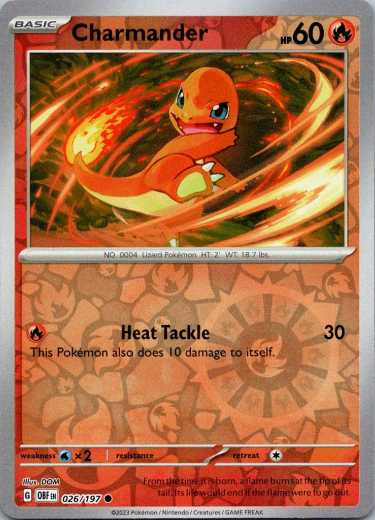 SV03: Obsidian Flames #026/197 Charmander