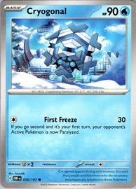 SV03: Obsidian Flames #055/197 Cryogonal