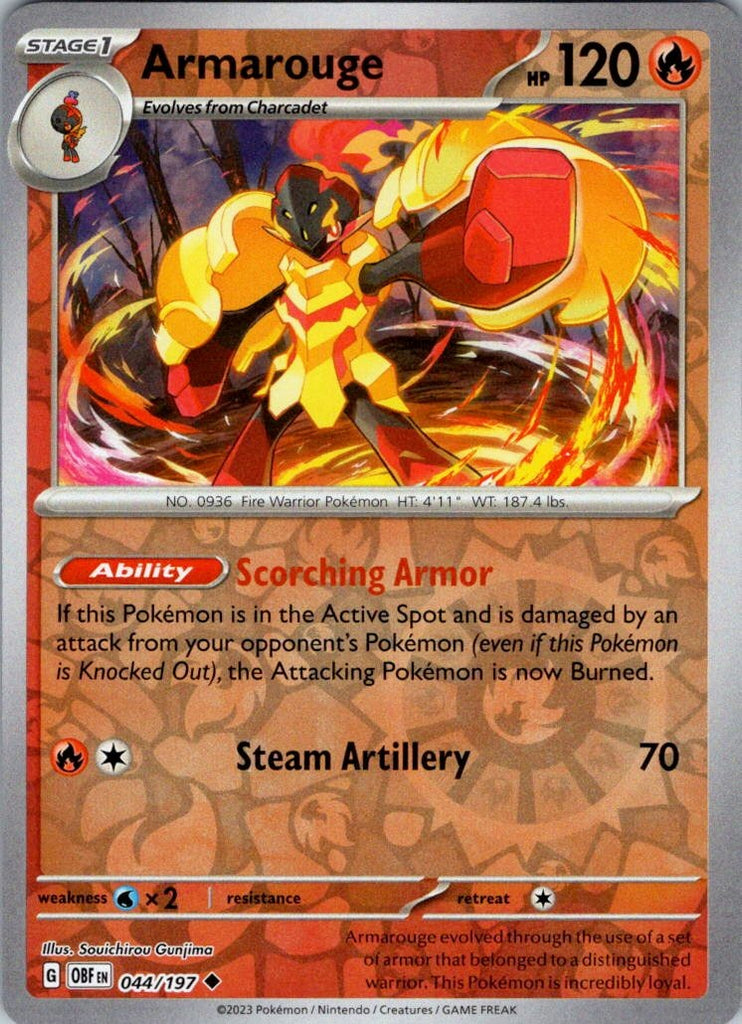 SV03: Obsidian Flames #044/197 Armarouge