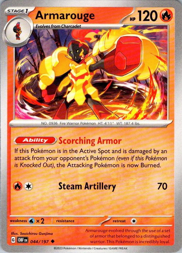 SV03: Obsidian Flames #044/197 Armarouge