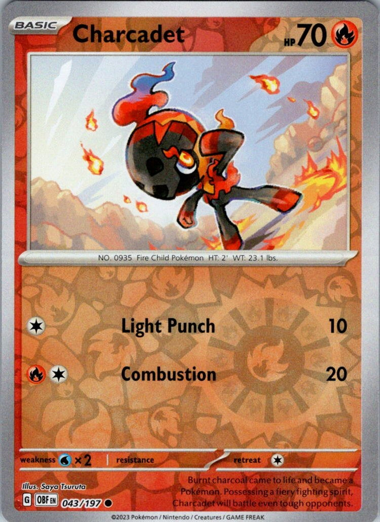 SV03: Obsidian Flames #043/197 Charcadet