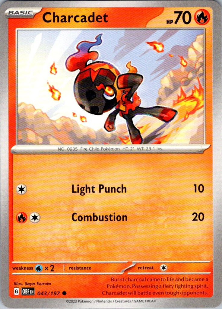 SV03: Obsidian Flames #043/197 Charcadet
