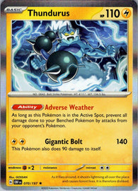 SV03: Obsidian Flames #070/197 Thundurus