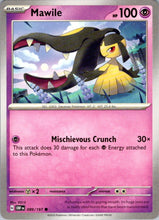 Load image into Gallery viewer, SV03: Obsidian Flames #089/197 Mawile