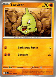 SV03: Obsidian Flames #105/197 Larvitar