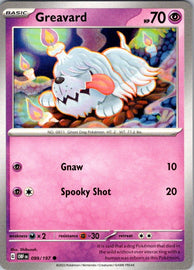 SV03: Obsidian Flames #099/197 Greavard