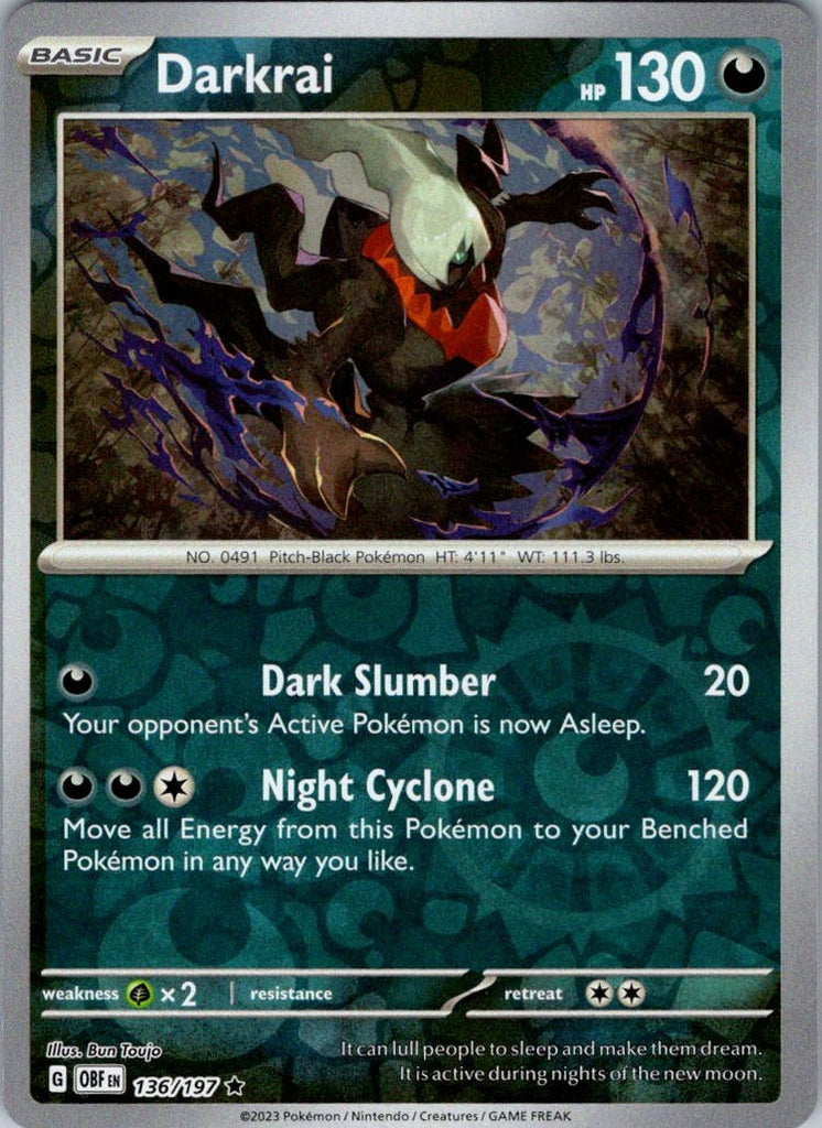 SV03: Obsidian Flames #136/197 Darkrai