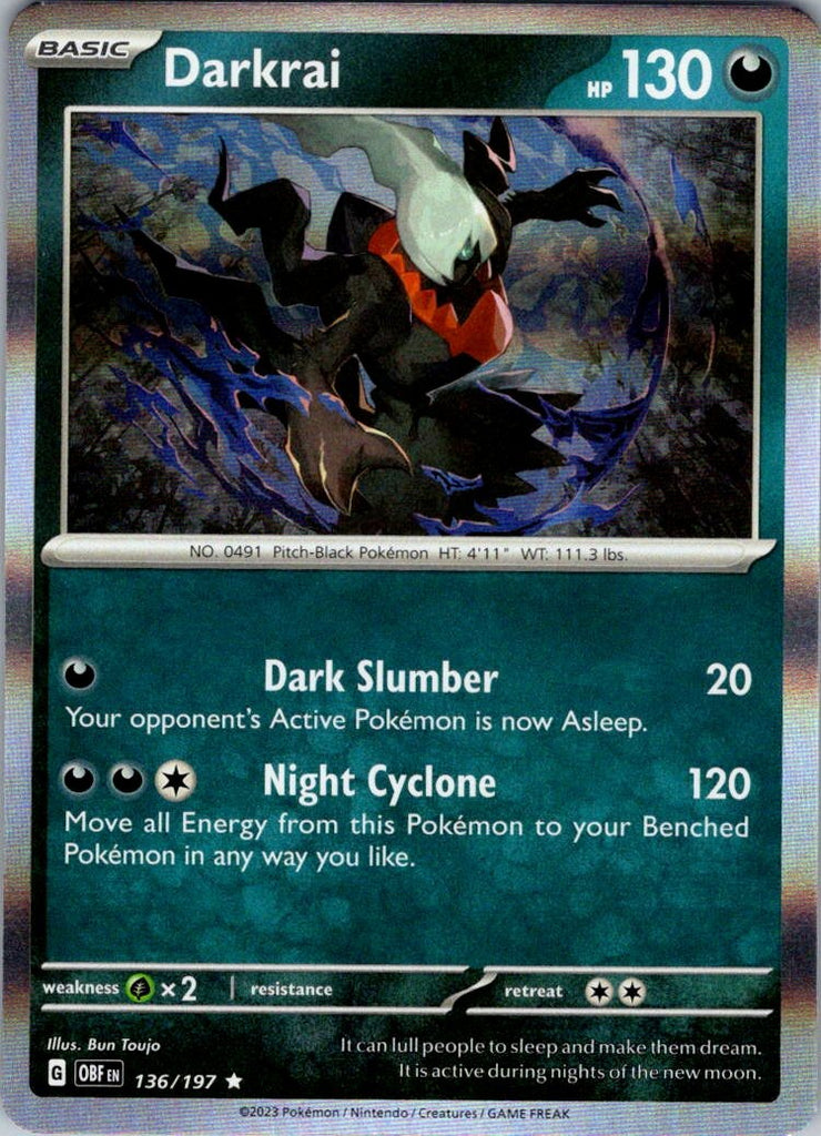 SV03: Obsidian Flames #136/197 Darkrai