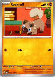 SV03: Obsidian Flames #116/197 Rockruff