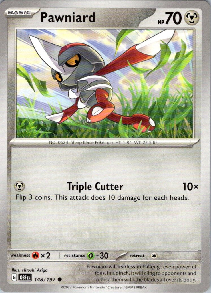 SV03: Obsidian Flames #148/197 Pawniard