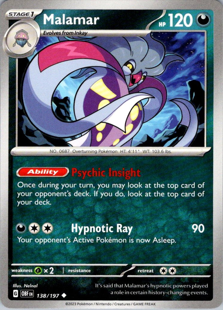 SV03: Obsidian Flames #138/197 Malamar