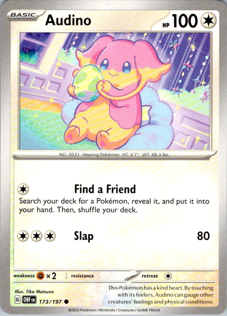 SV03: Obsidian Flames #173/197 Audino