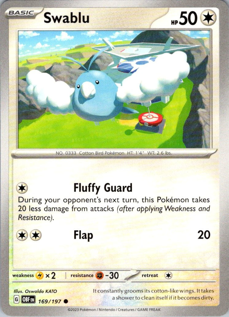 SV03: Obsidian Flames #169/197 Swablu