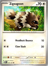 Load image into Gallery viewer, SV03: Obsidian Flames #167/197 Zigzagoon