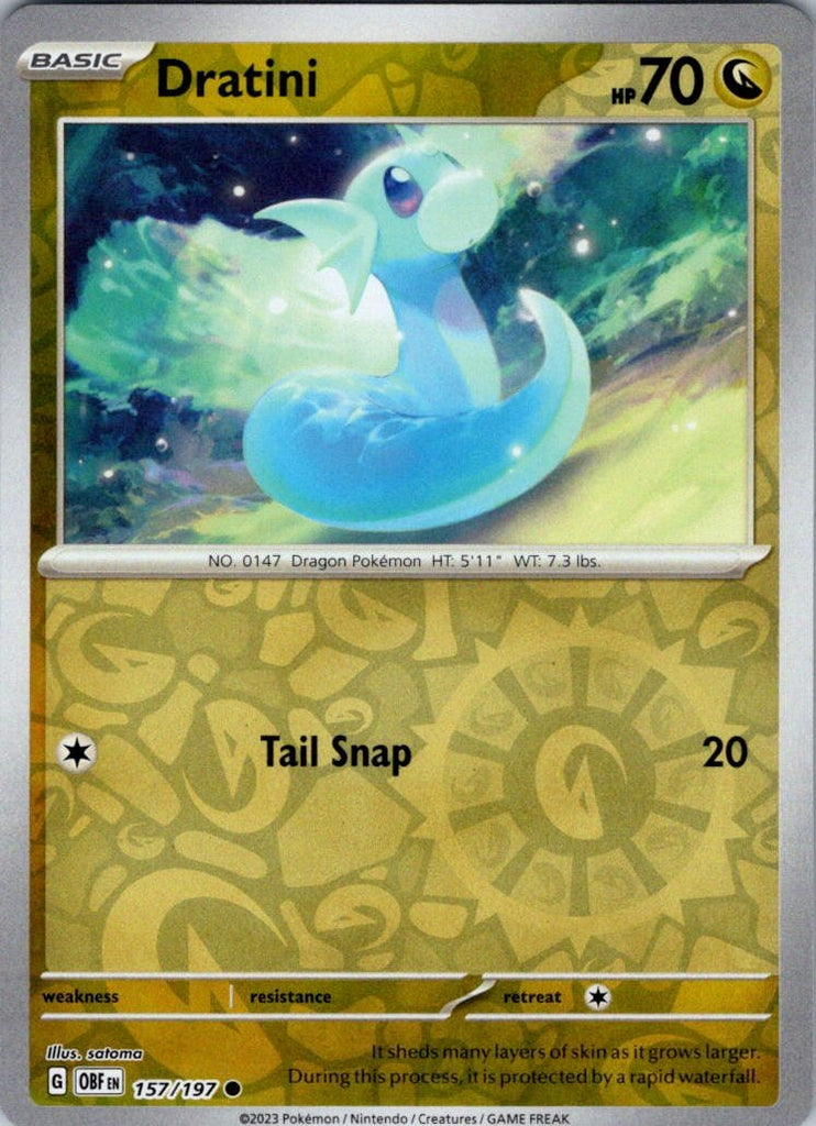 SV03: Obsidian Flames #157/197 Dratini