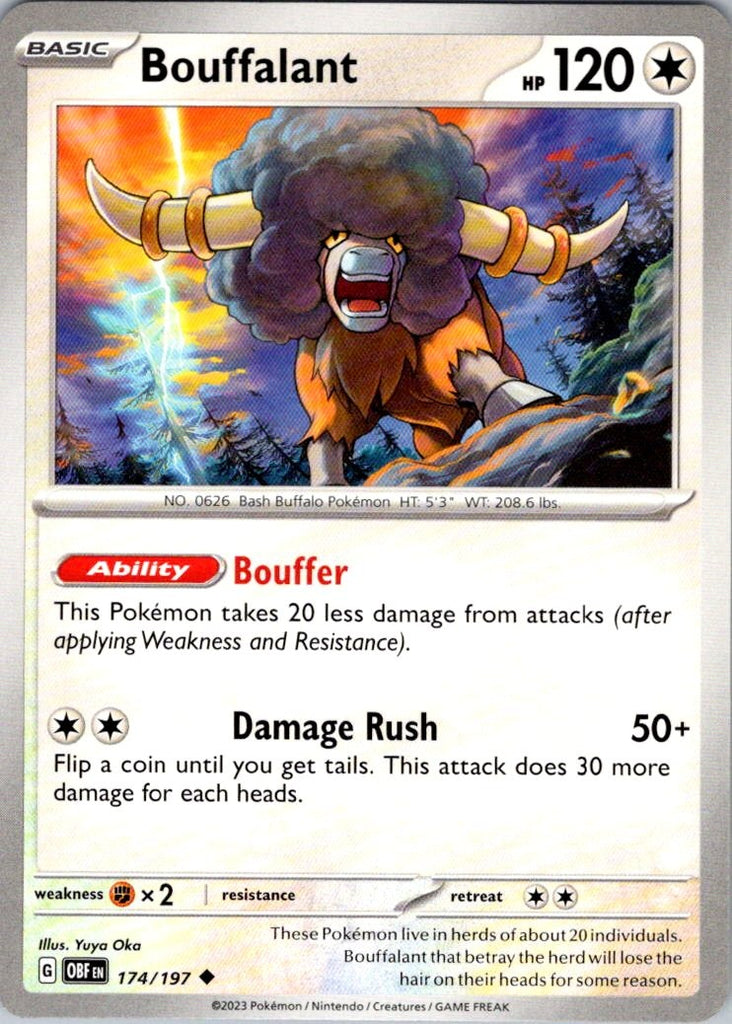 SV03: Obsidian Flames #174/197 Bouffalant