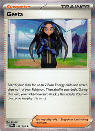 SV03: Obsidian Flames #188/197 Geeta