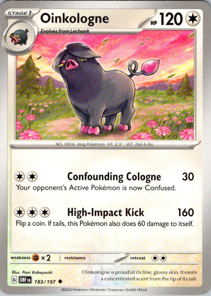 SV03: Obsidian Flames #183/197 Oinkologne