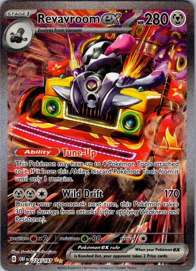 SV03: Obsidian Flames #224/197 Revavroom ex