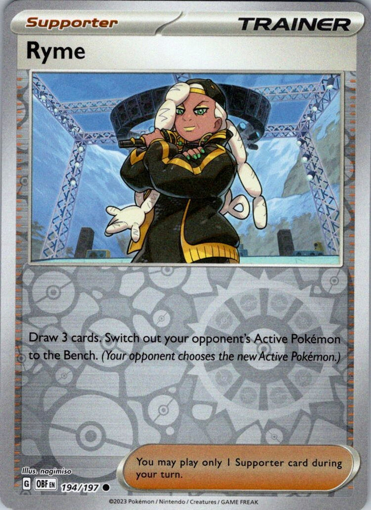 SV03: Obsidian Flames #194/197 Ryme