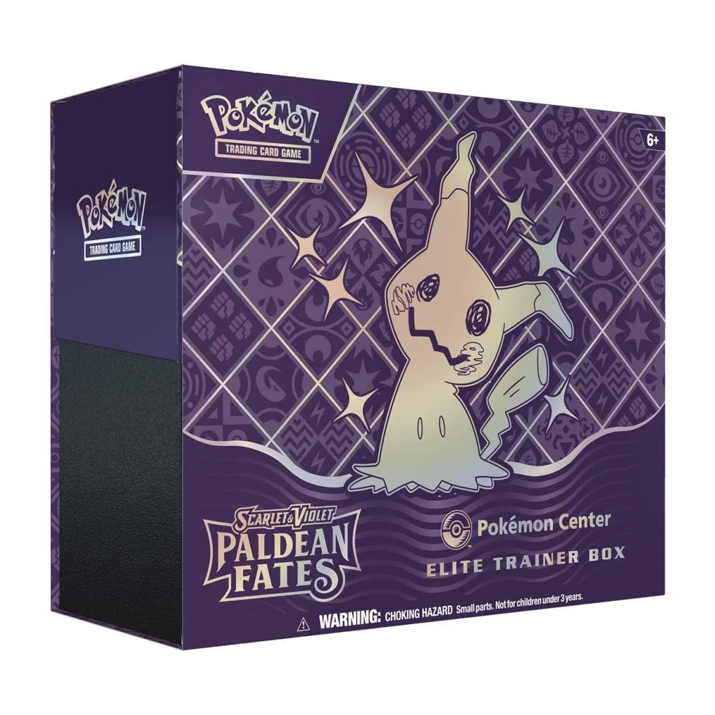 Paldean Fates ETB Pokémon Centre edition PokeMaZe TCG