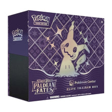 Load image into Gallery viewer, Paldean Fates ETB Pokémon Centre edition PokeMaZe TCG