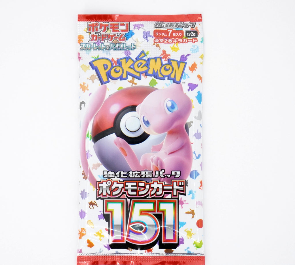 Pokemon 151 Japanese Booster Pack PokeMaZe TCG