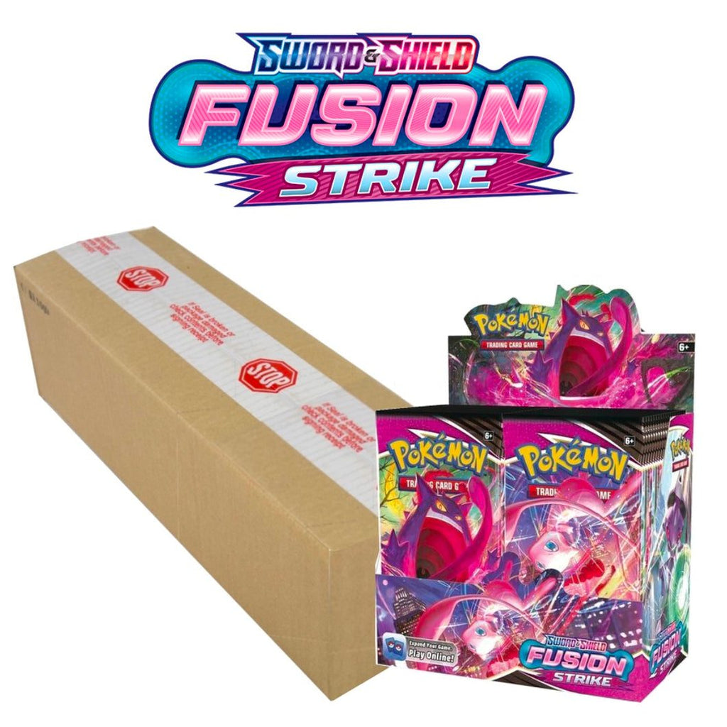 Pokémon TCG: Sword & Shield-Fusion Strike Booster box case