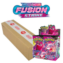 Load image into Gallery viewer, Pokémon TCG: Sword &amp; Shield-Fusion Strike Booster box case