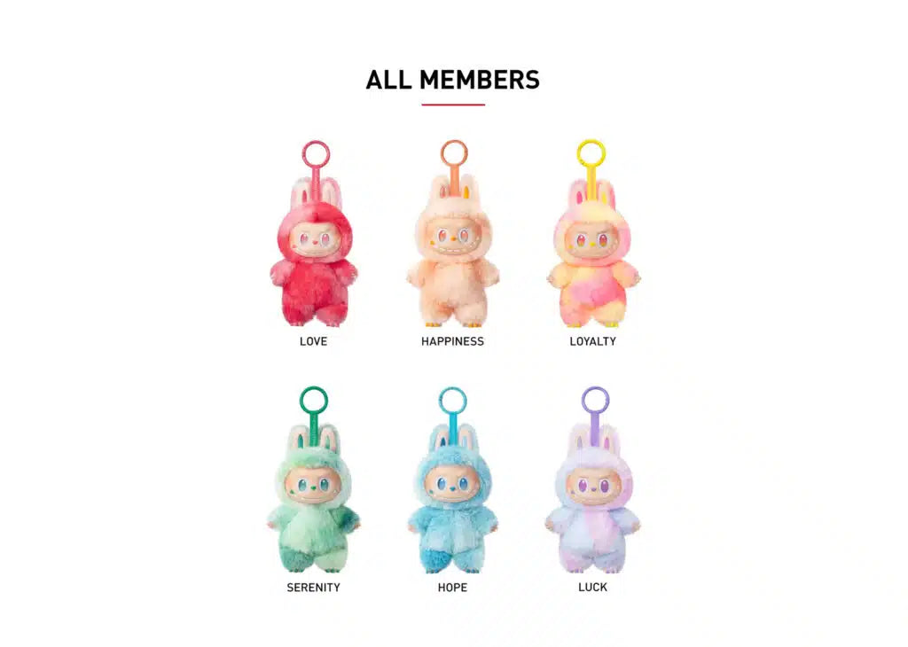 Pop Mart Labubu The Monsters Big into Energy Series Vinyl Plush Pendant Sealed Case (6 Blind Box)