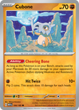Cubone - Scarlet & Violet 151 (104/165)