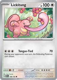 Lickitung - Scarlet & Violet 151 (108/165)