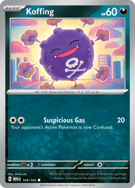 Koffing - Scarlet & Violet 151 (109/165)