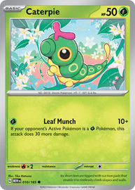 Caterpie - Scarlet & Violet 151 (010/165)