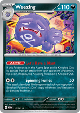 Load image into Gallery viewer, Weezing - Scarlet &amp; Violet 151 (110/165)