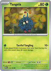 Tangela - Scarlet & Violet 151 (114/165)
