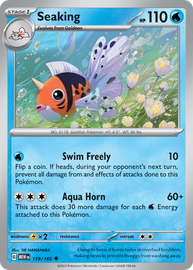 Seaking - Scarlet & Violet 151 (119/165)