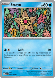 Staryu - Scarlet & Violet 151 (120/165)