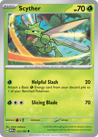 Scyther - Scarlet & Violet 151 (123/165)
