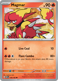 Magmar - Scarlet & Violet 151 (126/165)